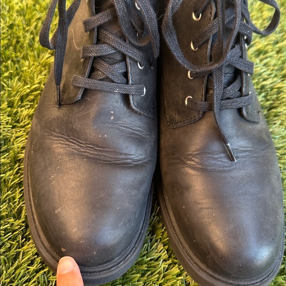 CLARKS ORINOCO2 LACE Boots Black Women’s Size 8 - Picture 6 of 6